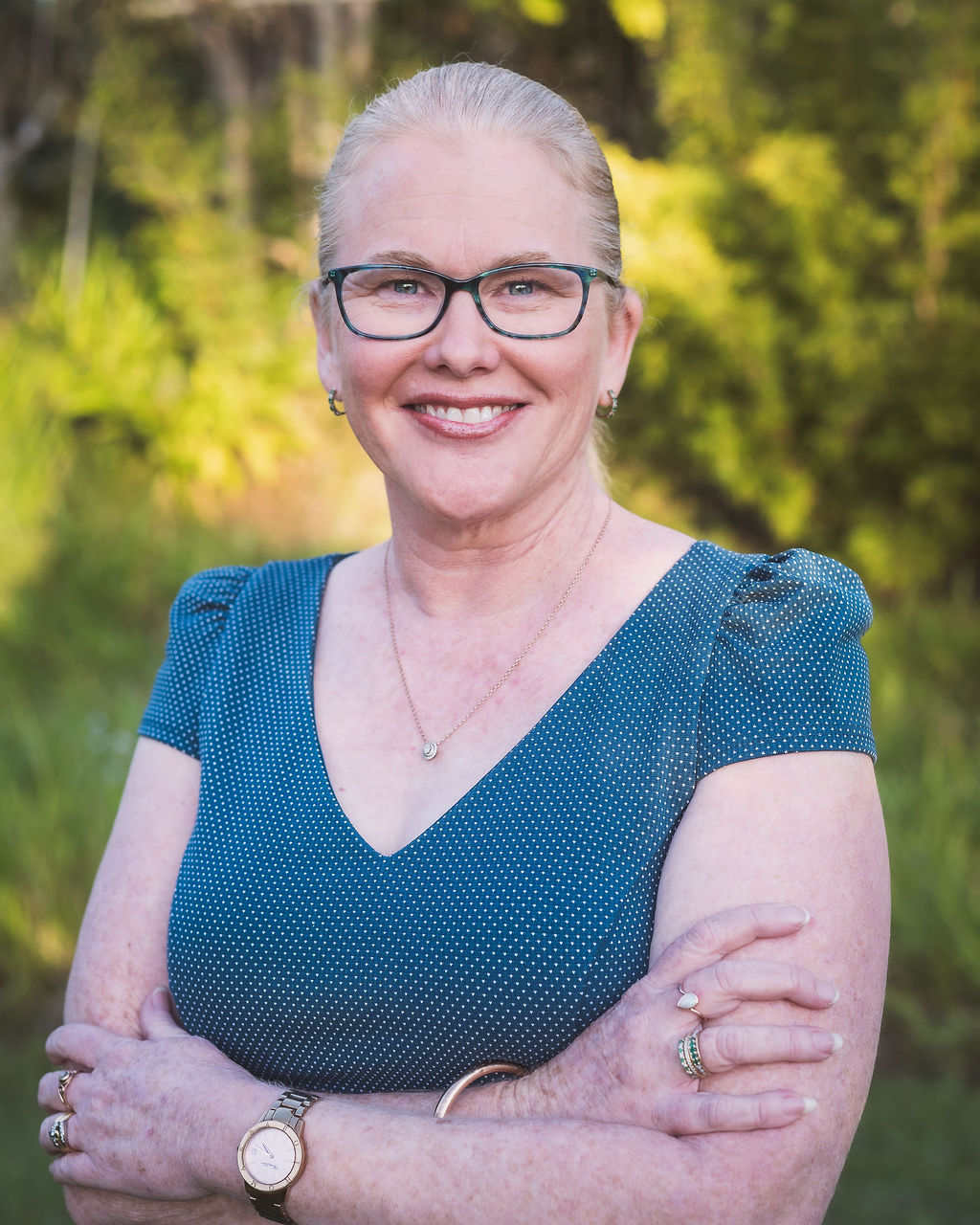 Portrait of Christine West